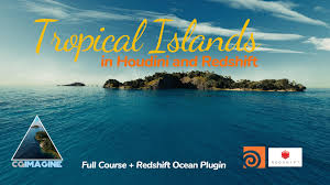 CGCircuit Tropical Islands in Houdini and Redshift