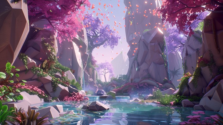 Crafting a Low Poly Japanese Alley Scene in Blender 35 By Mammoth Interactive