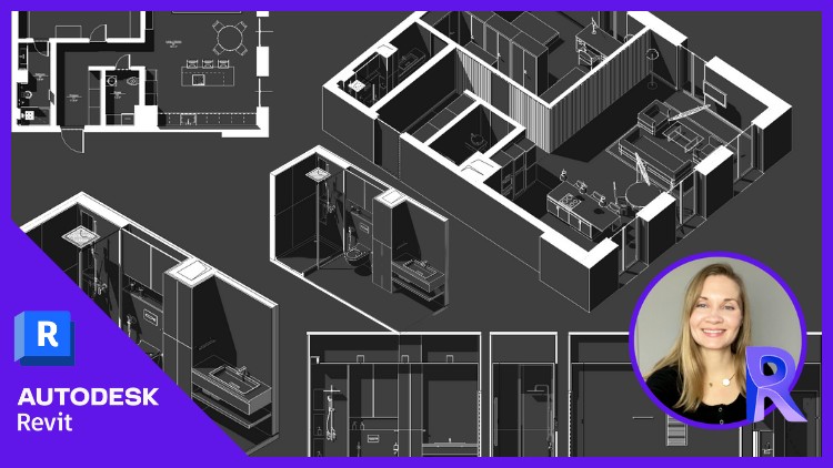 Create stunning drawing using only REVIT without Photoshop By Lelde Savoni