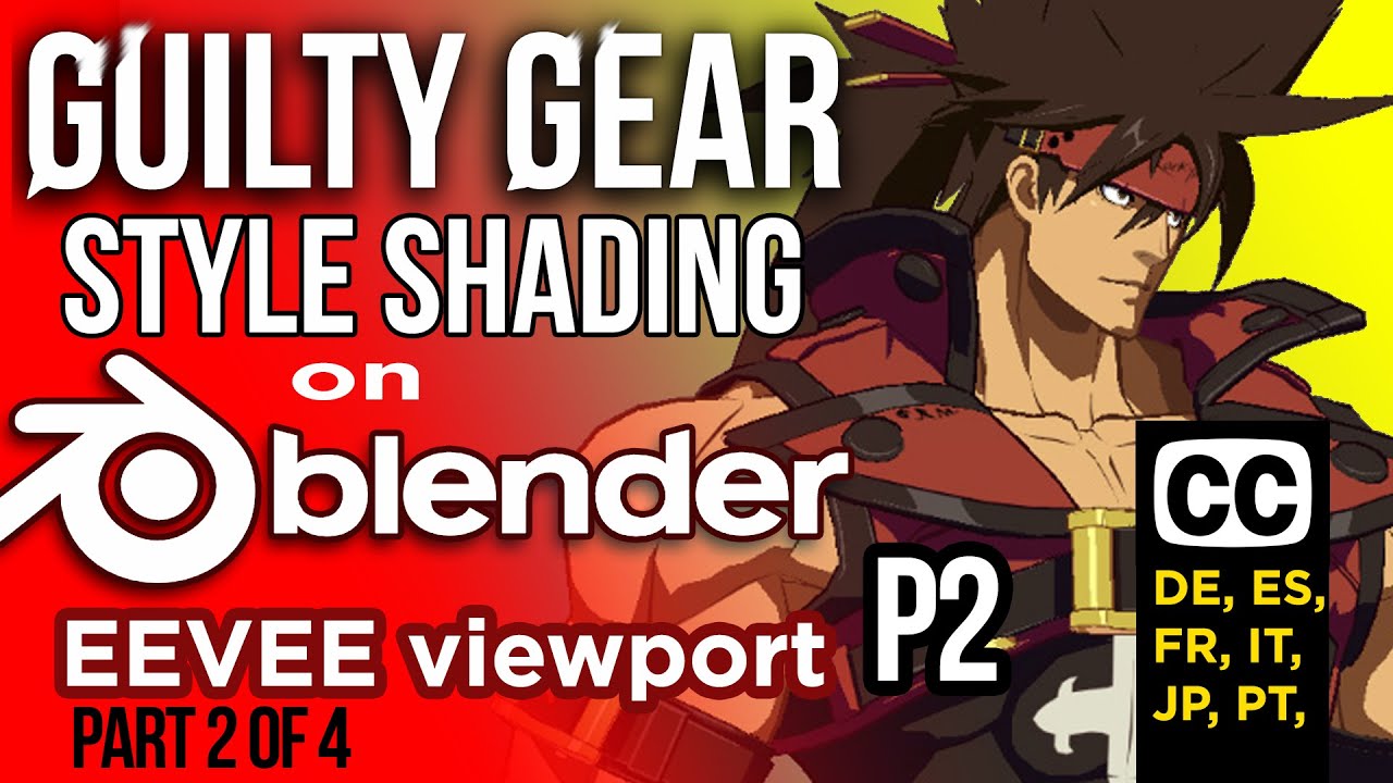 Gumroad Guilty Gear Stylized shader in Blenders Eevee