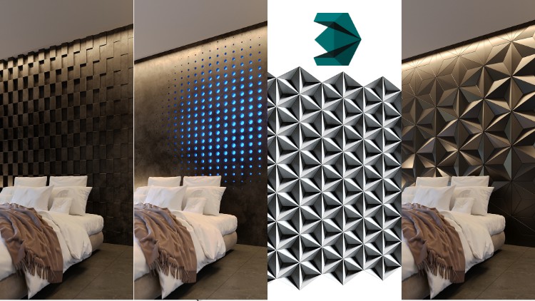 How to create 33 wall models with 3dsmax By Julalak Nuchamit