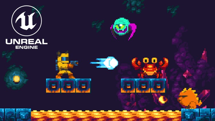 Make a 2D Action Platformer in Unreal Engine 5 By Cobra Code