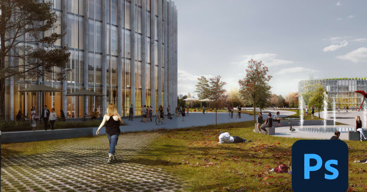 Matte Painting Techniques for ArchViz By Fran Mateos