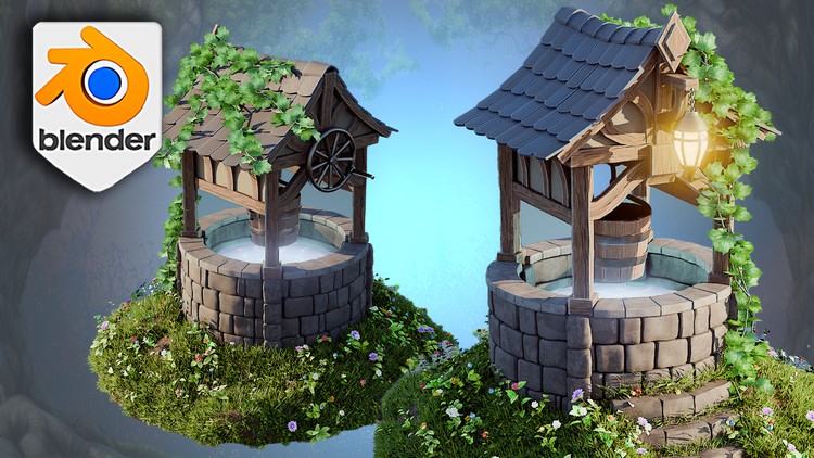 Stylized 3D Environments with Blender 4 Geometry Nodes By 3D Tudor