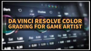 The Lighting Bot DaVinci Resolve Colour Grading for Game Artist