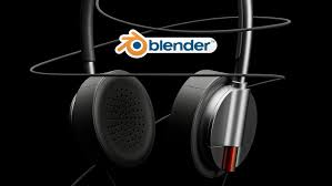 Udemy Blender Creating elegant and realistic headphone