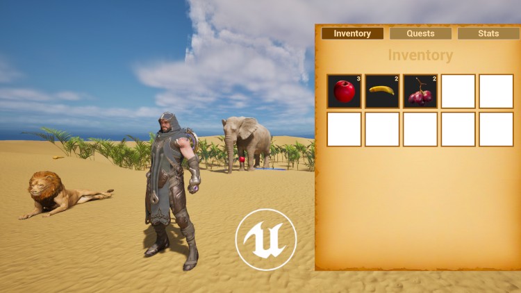 Unreal Engine 5 Blueprints Inventory Quests and Char Stats By Krystian Czekalski