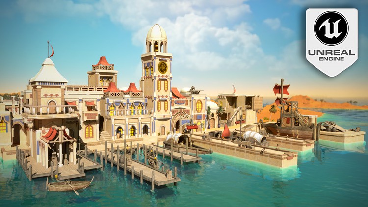 Unreal Engine 5 Third Person Game Stylized Environment By 3D Tudor Markos Resvanis