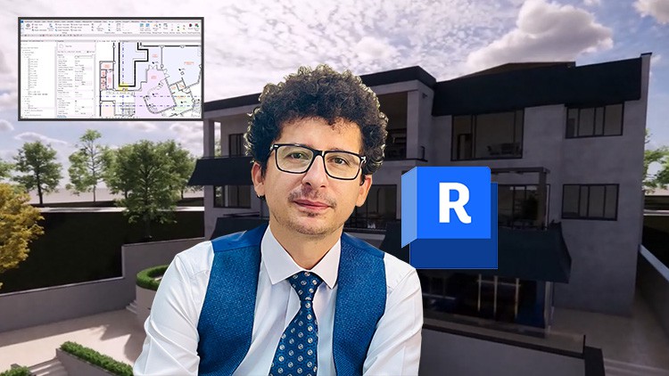 Villa Project Project Based Revit Architecture 2024 By Ghasem Ariyani