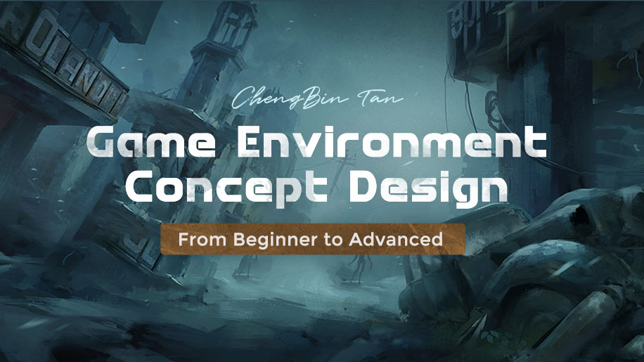 Wingfox E28093 Game Environment Concept Design E28093 Beginner to Advanced with Cheng Bi