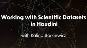 Working with Scientific Datasets in Houdini 2023 HS 116
